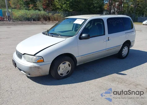 2002 Mercury Villager z USA, uszkodzony, nr VIN 4M2ZV11T02DJ05201